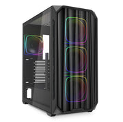 Sharkoon PC Gehäuse AK5M RGB Black ATX schwarz
