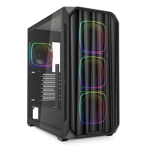 Sharkoon PC Gehäuse AK5M RGB Black ATX schwarz