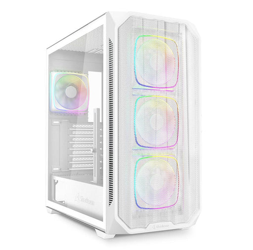 Sharkoon PC Gehäuse AK5M RGB White ATX weiß