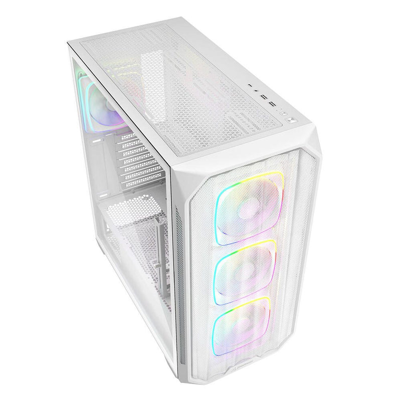 Sharkoon PC Gehäuse AK5M RGB White ATX weiß