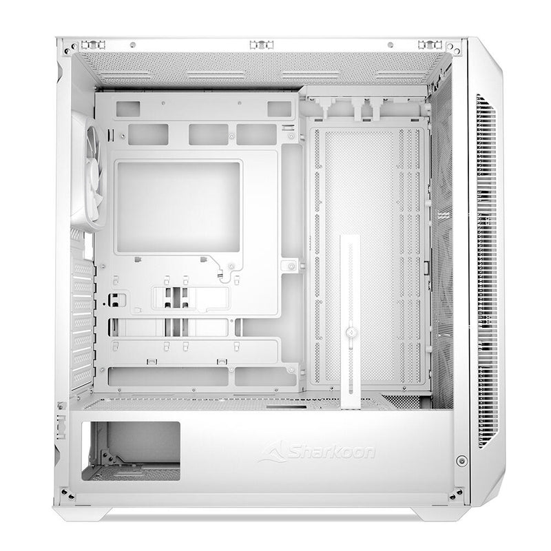 Sharkoon PC Gehäuse AK5M RGB White ATX weiß