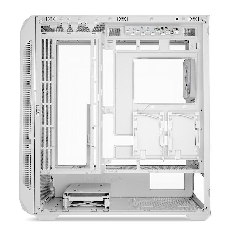 Sharkoon PC Gehäuse AK5M RGB White ATX weiß