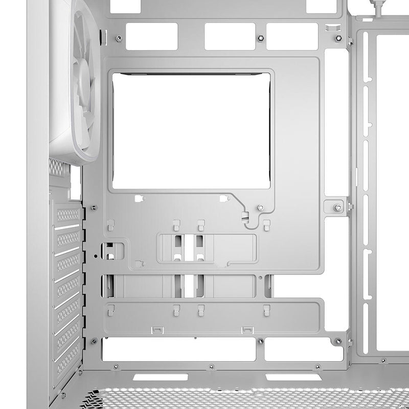 Sharkoon PC Gehäuse AK5M RGB White ATX weiß