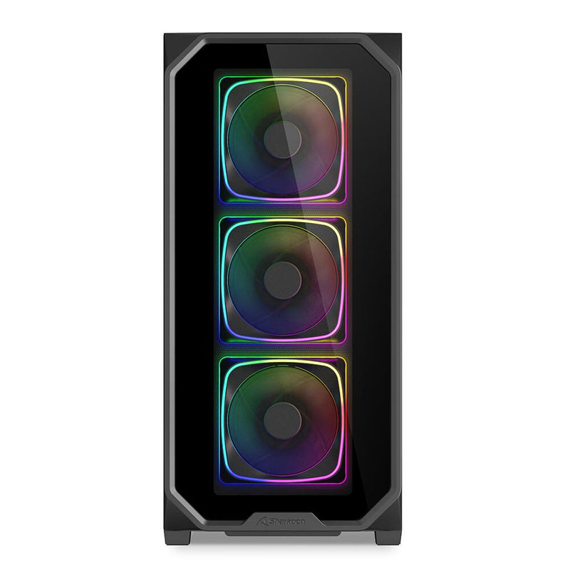 Sharkoon PC Gehäuse AK5G RGB Black ATX schwarz