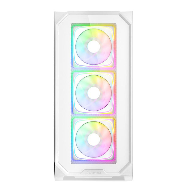 Sharkoon PC Gehäuse AK5G RGB White ATX weiß