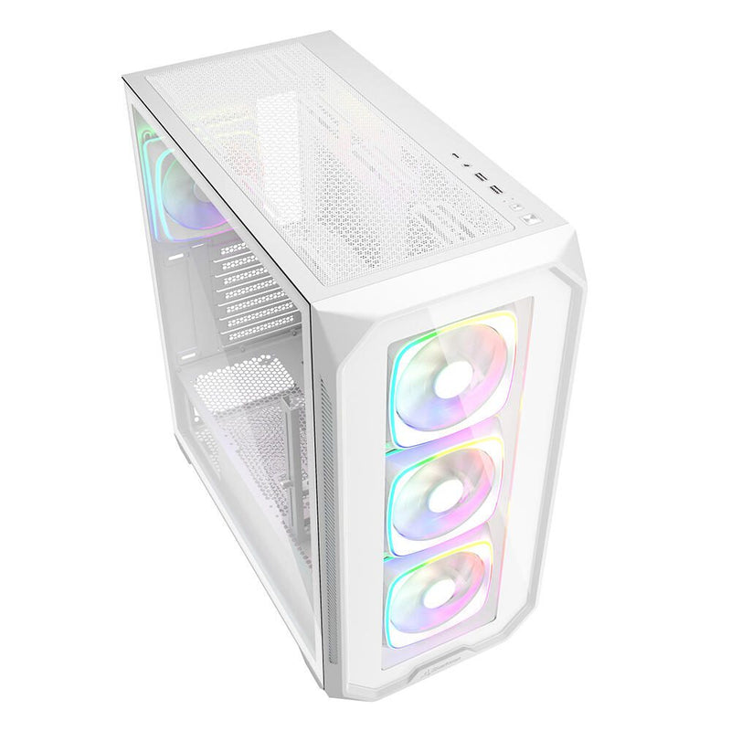 Sharkoon PC Gehäuse AK5G RGB White ATX weiß