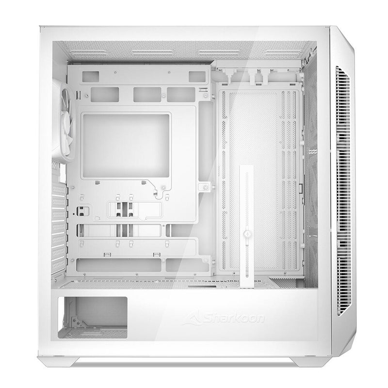 Sharkoon PC Gehäuse AK5G RGB White ATX weiß
