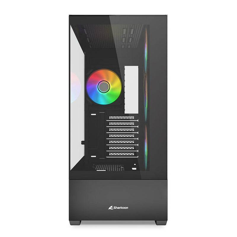 Sharkoon PC Gehäuse AK6 RGB Black ATX schwarz