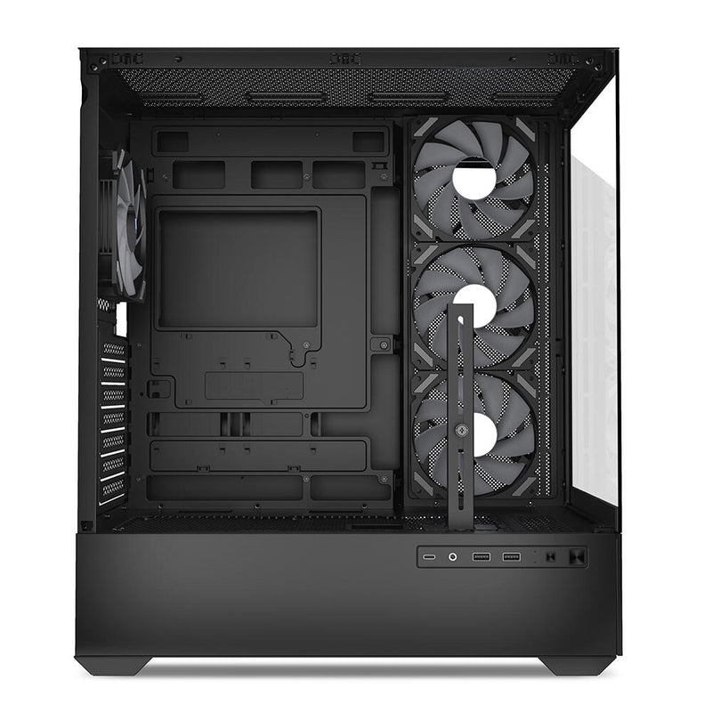 Sharkoon PC Gehäuse AK6 RGB Black ATX schwarz