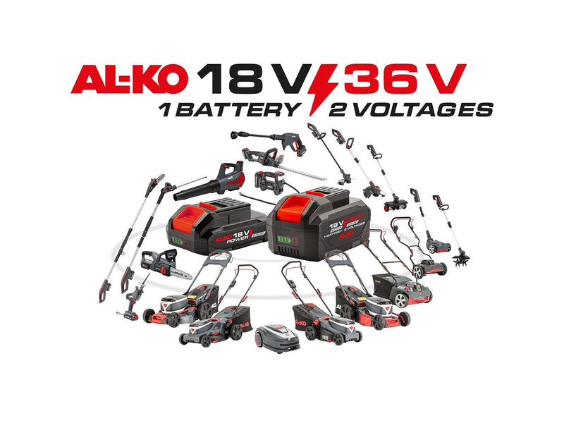 AL-KO Akku-Stangenheckenschere Htad 1845 18/36V Set