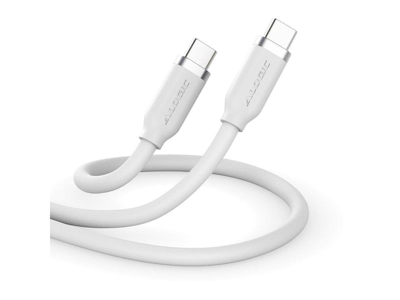 ALOGIC Elements 240W USB-C to USB-C Charging Cable 2m Silicone - White