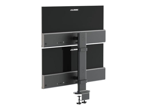 ALOGIC Elevate stand - vertical - for 2 LCD displays - space grey
