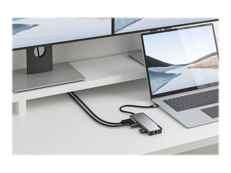 ALOGIC Ultra USB-C Dock PLUS V2 - HDMI MDP USB Ethernet Memory Card Reader & 100W PD USB-Hubs