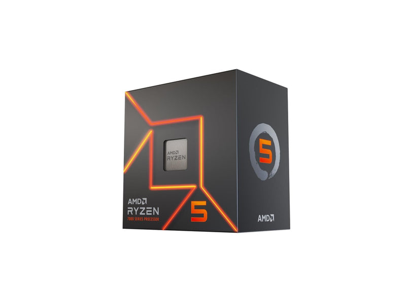AMD Ryzen 5 7400 Wraith Stealth CPU - 6 Kerne - 3.3 GHz - AMD AM5 - AMD Boxed (mit Kühler)