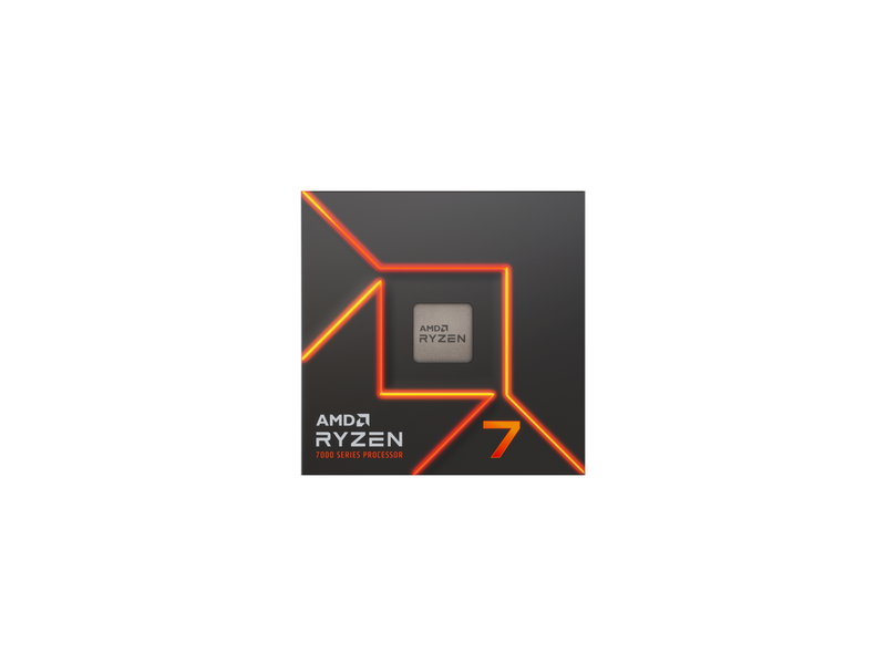 AMD Ryzen 7 7700X CPU - 8 Kerne - 4.5 GHz - AMD AM5 - AMD Boxed (ohne Kühler)