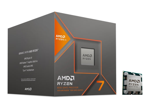 AMD Ryzen 7 8700G Wraith Stealth CPU - 8 Kerne - 4.2 GHz - AMD AM5 - AMD Boxed (mit Kühler)