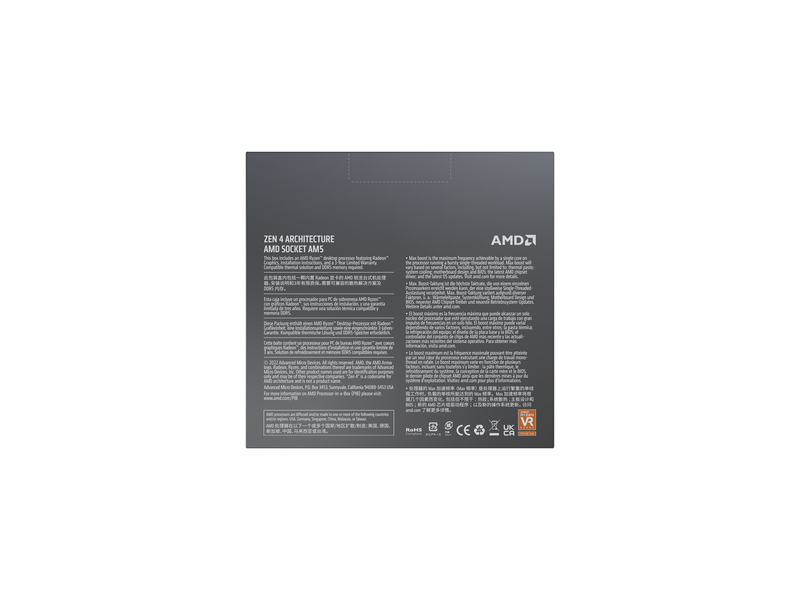 AMD Ryzen 9 7900X CPU - 12 Kerne - 4.7 GHz - AMD AM5 - AMD Boxed (ohne Kühler)