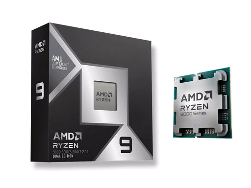 AMD Ryzen 9 9950X3D2 Dual Edition CPU - 16 Kerne - 4.3 GHz - AMD AM5 - AMD Boxed (ohne Kühler)