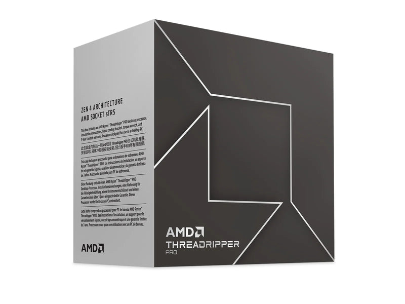 AMD Ryzen Threadripper PRO 7965WX CPU - 24 Kerne - 4.2 GHz - AMD sTR5 - AMD Boxed (ohne Kühler)