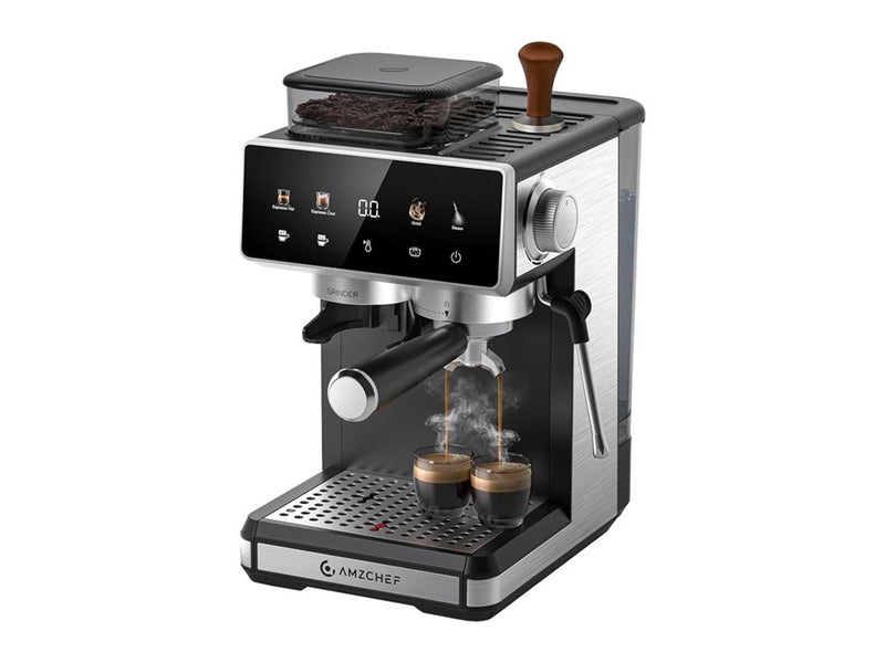 AMZCHEF CE-CM5560-SV Piston Coffee Maker