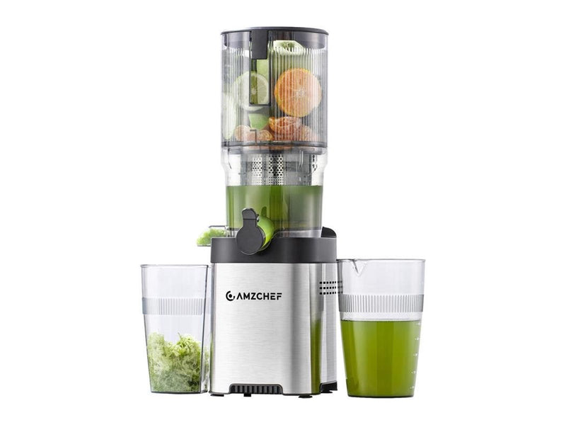 AMZCHEF CE-ZM1902B-SV Slow Juicer