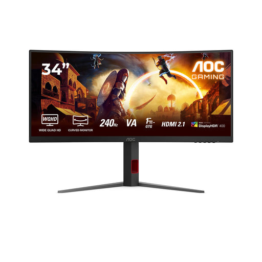 AOC G4 CU34G4Z Wide Quad HD Curved Gaming Monitor 86,4 cm (34')