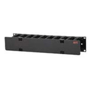 APC Horizontal Kabel Manager Single-Sided mit Abdeckung