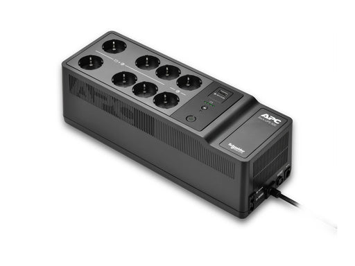 APC Back-UPS, 1050VA/600W Boden-/Wandmontage, 230V, 8x Schuko CEE 7/3 Steckdosen