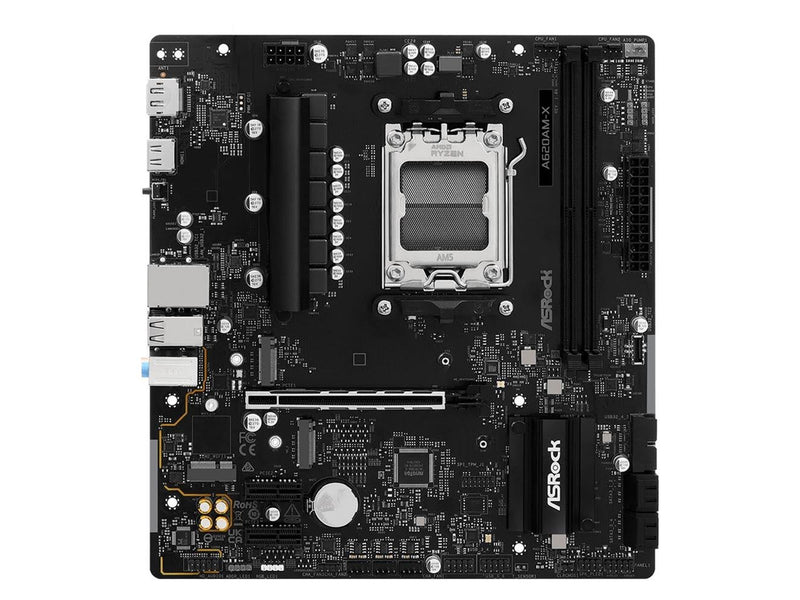 ASRock A620AM-X Mainboard - AMD A620A - AMD AM5 - DDR5 RAM - Micro-ATX