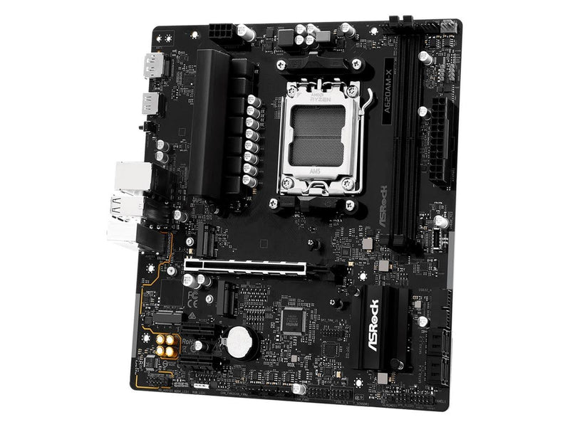 ASRock A620AM-X Mainboard - AMD A620A - AMD AM5 - DDR5 RAM - Micro-ATX