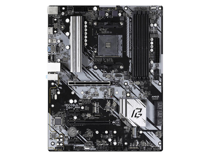 ASRock B550 PHANTOM GAMING 4 Mainboard - AMD B550 - AMD AM4 - DDR4 RAM - ATX
