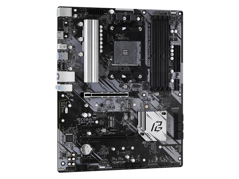ASRock B550 PHANTOM GAMING 4 Mainboard - AMD B550 - AMD AM4 - DDR4 RAM - ATX