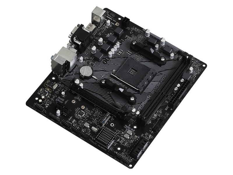 ASRock B550M-HDV Mainboard - AMD B550 - AMD AM4 - DDR4 RAM - Micro-ATX