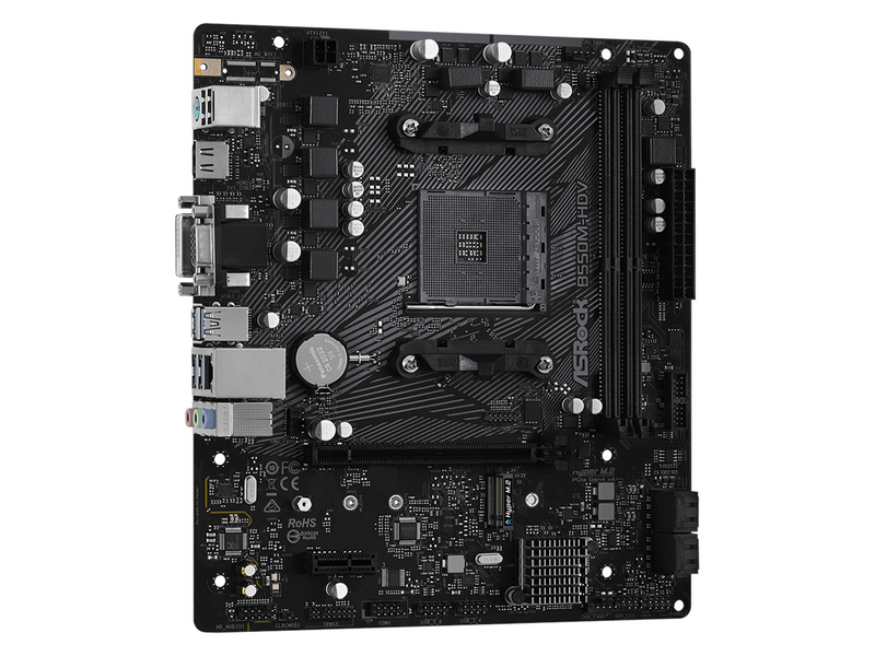 ASRock B550M-HDV Mainboard - AMD B550 - AMD AM4 - DDR4 RAM - Micro-ATX