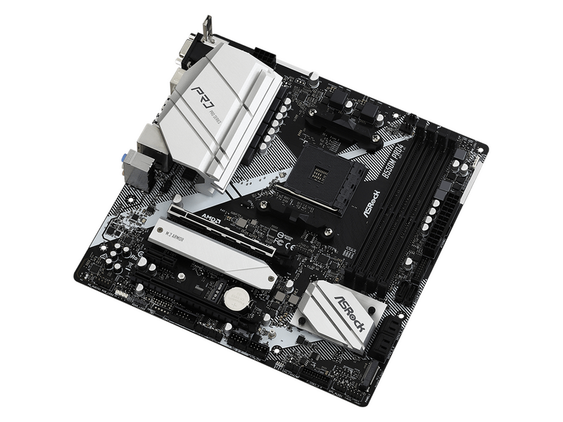 ASRock B550M PRO4 Mainboard - AMD B550 - AMD AM4 - DDR4 RAM - Micro-ATX