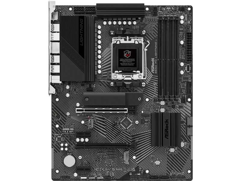 ASRock B650 PG Lightning Mainboard - AMD B650 - AMD AM5 - DDR5 RAM - ATX