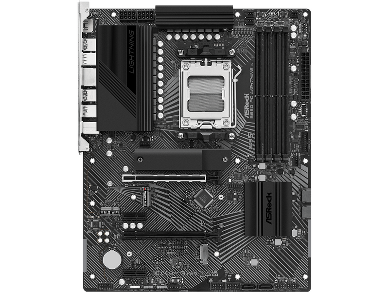 ASRock B650 PG Lightning Mainboard - AMD B650 - AMD AM5 - DDR5 RAM - ATX