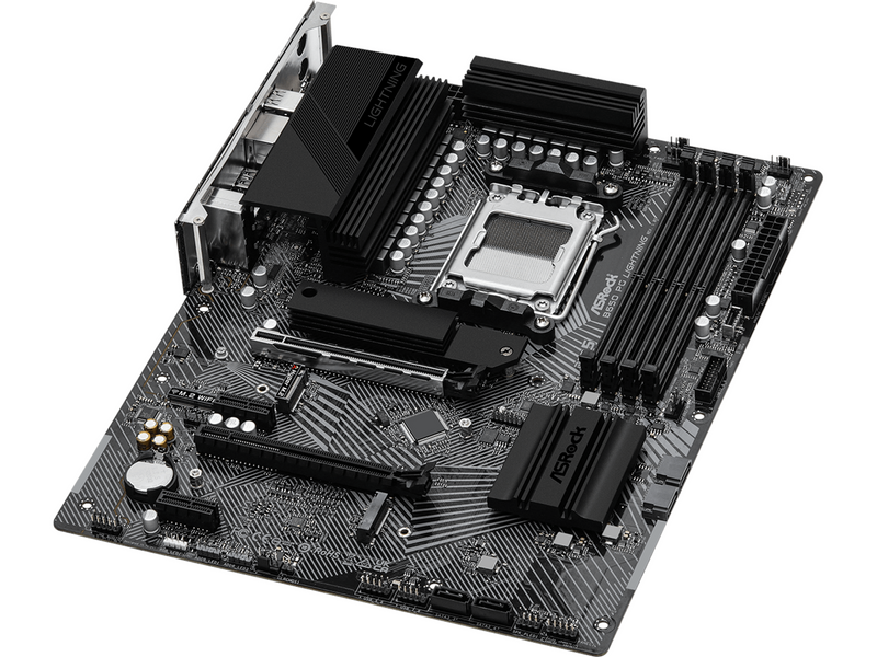 ASRock B650 PG Lightning Mainboard - AMD B650 - AMD AM5 - DDR5 RAM - ATX
