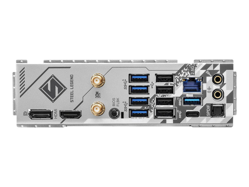 ASRock B650 STEEL LEGEND WIFI Mainboard - AMD B650 - AMD AM5 - DDR5 RAM - ATX