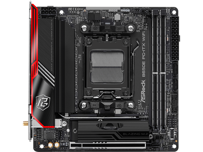 ASRock B650E PG-ITX WIFI Mainboard - AMD B650 - AMD AM5 - DDR5 RAM - Mini-ITX *DEMO*