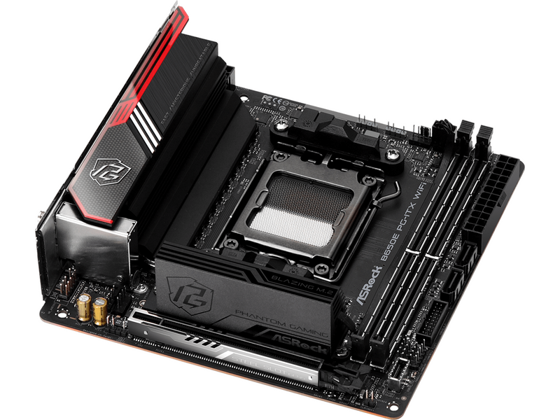 ASRock B650E PG-ITX WIFI Mainboard - AMD B650 - AMD AM5 - DDR5 RAM - Mini-ITX *DEMO*