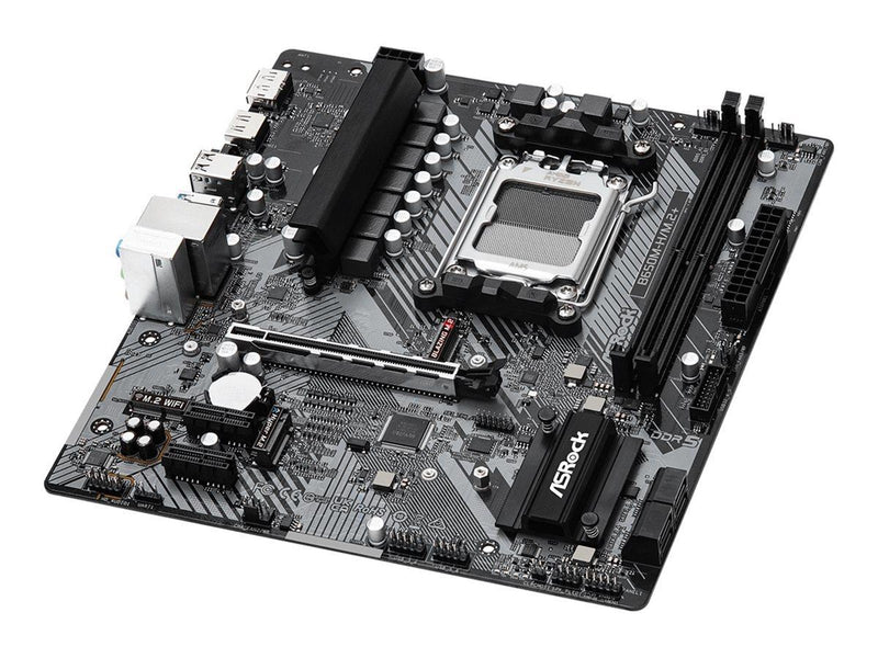 ASRock B650M-H/M.2+ Mainboard - AMD B650 - AMD AM5 - DDR5 RAM - Micro-ATX