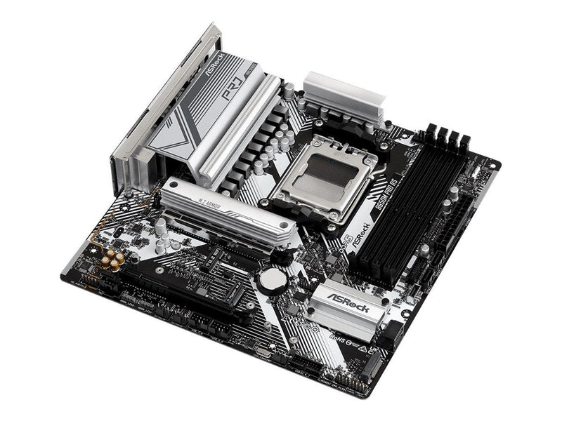 ASRock B650M PRO RS Mainboard - AMD B650 - AMD AM5 - DDR5 RAM - Micro-ATX