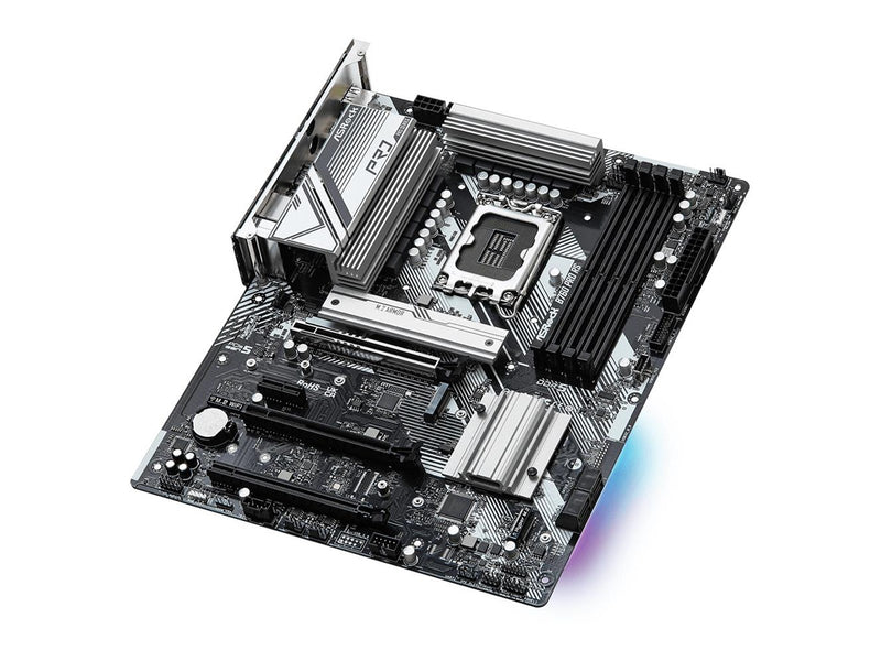 ASRock B760 PRO RS Mainboard - Intel B760 - Intel LGA1700 - DDR5 RAM - ATX