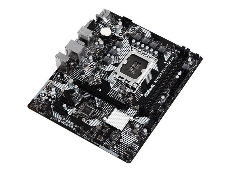 ASRock B760M-HDV/M.2 D4 Mainboard - Intel B760 - Intel LGA1700 - DDR4 RAM - Micro-ATX