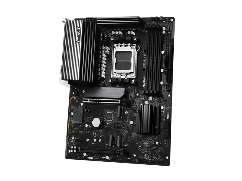ASRock B850 Pro-A WiFi Mainboard - AMD B850 - AMD AM5 - DDR5 RAM - ATX