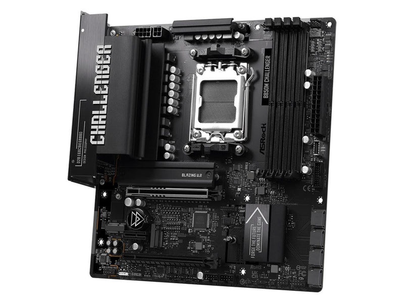 ASRock B850M Challenger Mainboard - AMD B850 - AMD AM5 - DDR5 RAM - Micro-ATX