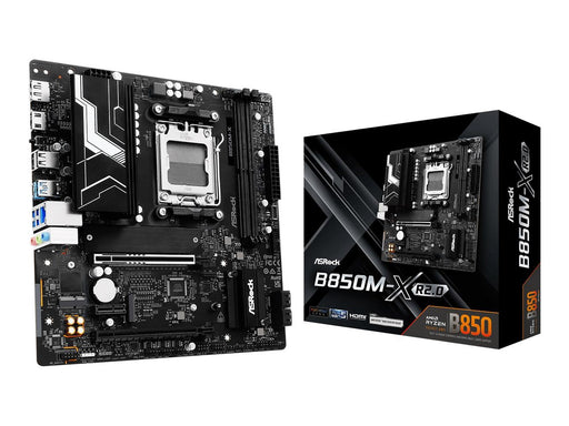 ASRock B850M-X R2.0 Mainboard - AMD B850 - AMD AM5 - DDR5 RAM - Micro-ATX
