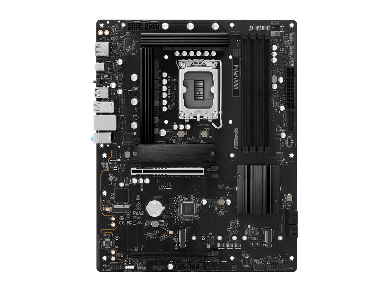 ASRock B860 Pro-A Mainboard - Intel B860 - Intel LGA1851 - DDR5 RAM - ATX