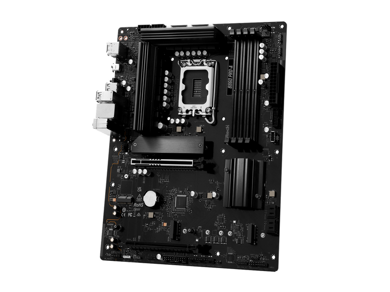 ASRock B860 Pro-A Mainboard - Intel B860 - Intel LGA1851 - DDR5 RAM - ATX